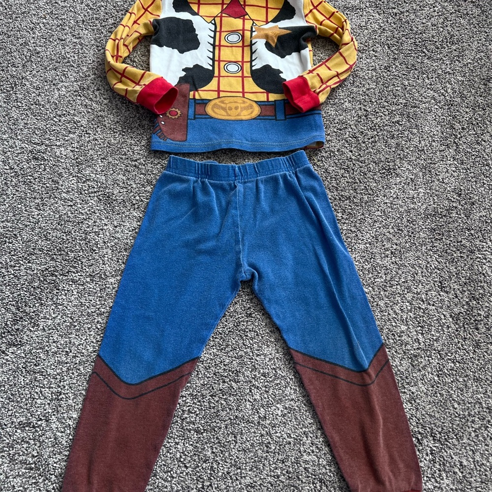 Woody Cowboy Sheriff Kids Pajamas Set